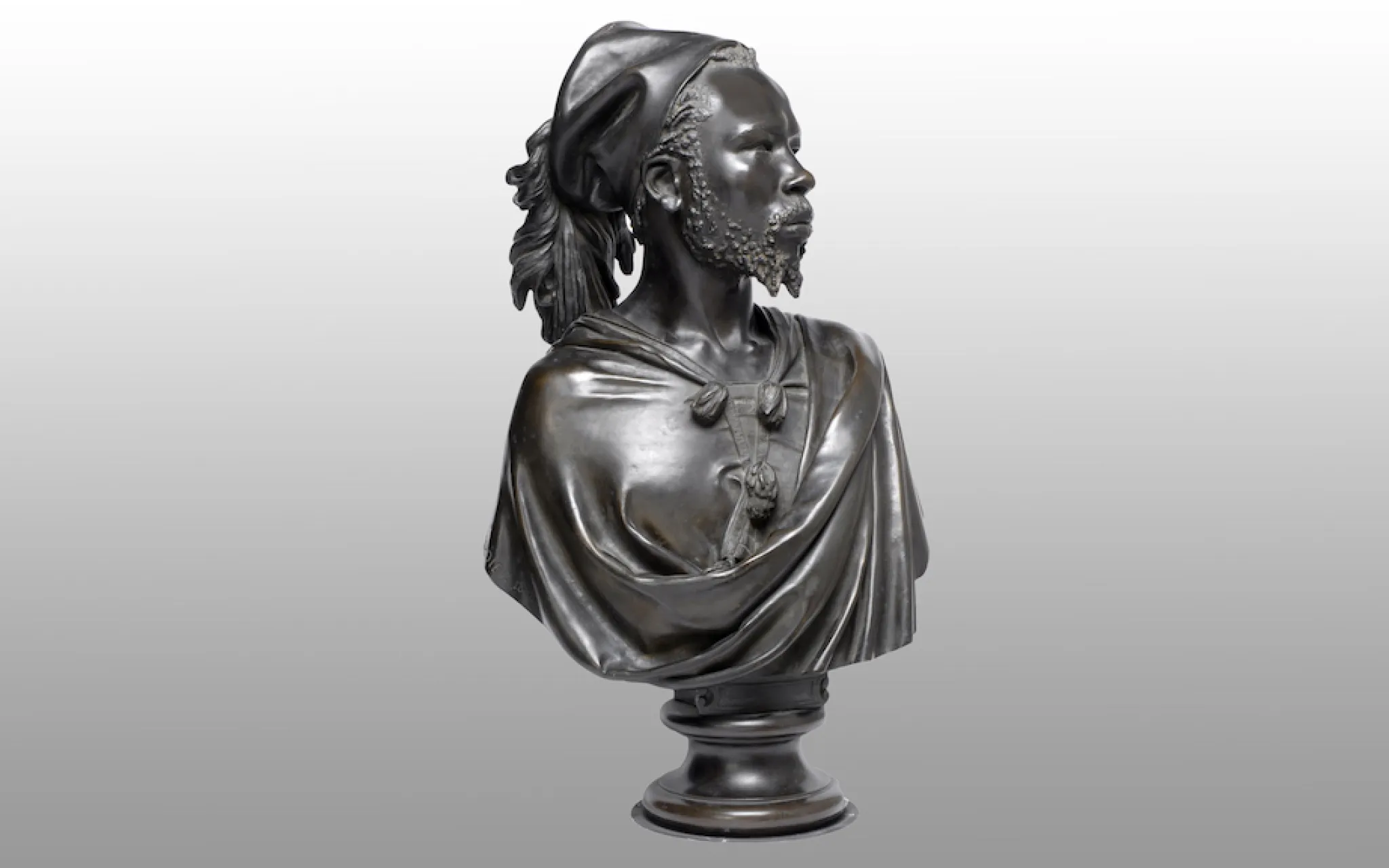 Buste en bronze de Seïd Enkess, dit de Saïd Abdallah