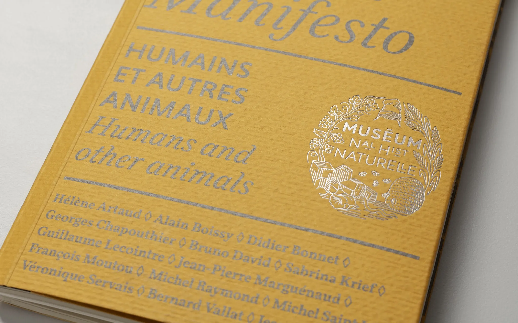  Manifeste du Muséum. Humains et autres animaux