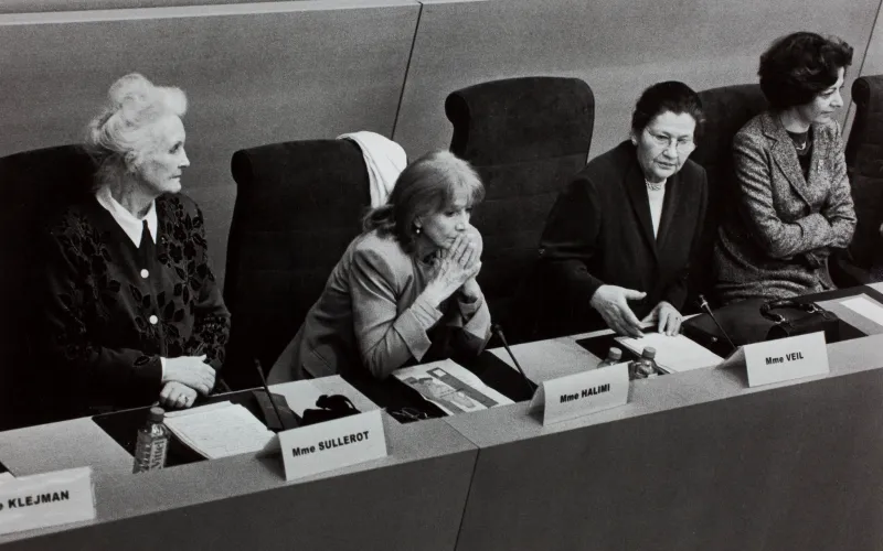 Gisèle Halimi (1927-2020) et Simone Veil (1927-2017)