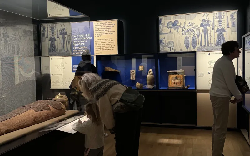 Exposition Momies au Musée de l'Homme