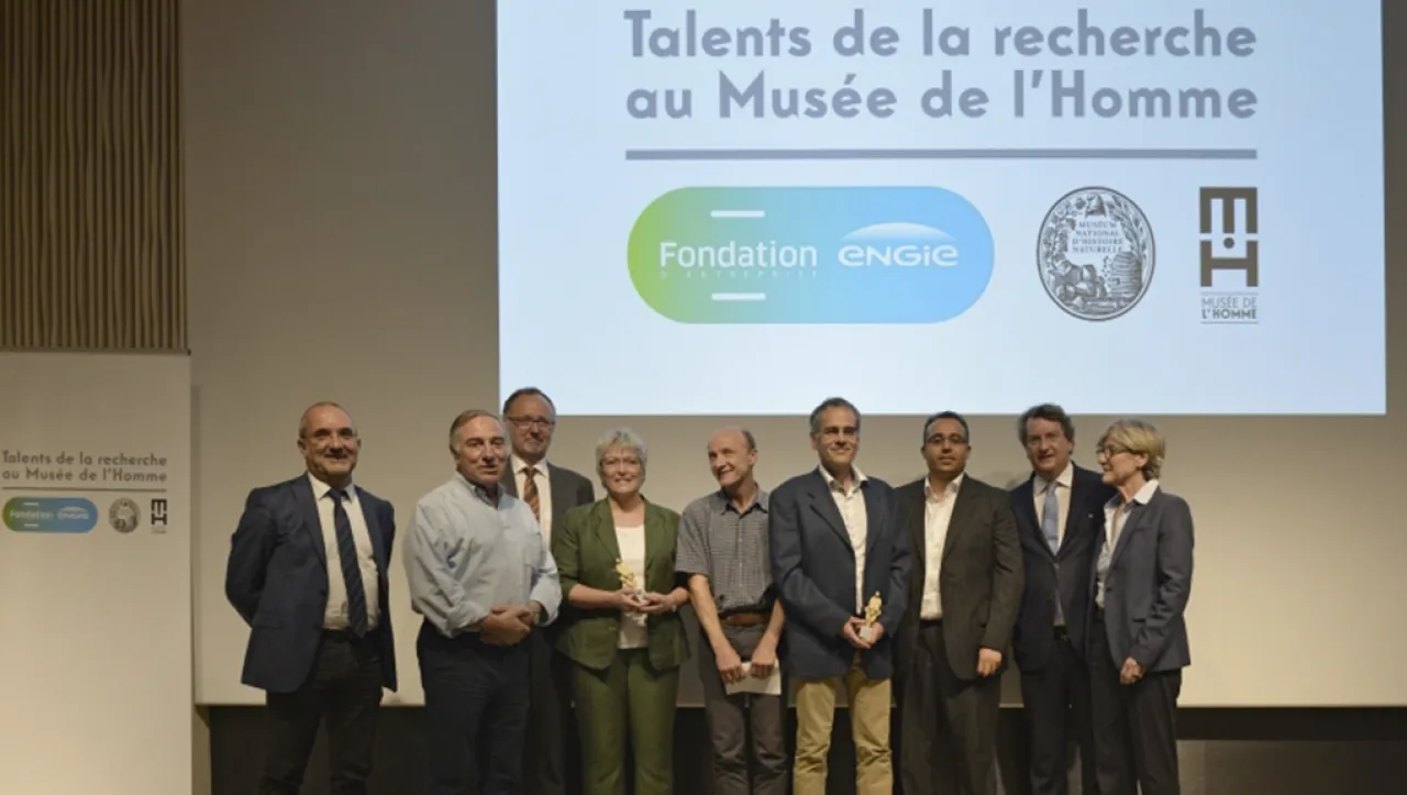 Prix Fondation d‘entreprise Engie Talents de la recherche au Musée de l‘Homme 22 mai 18