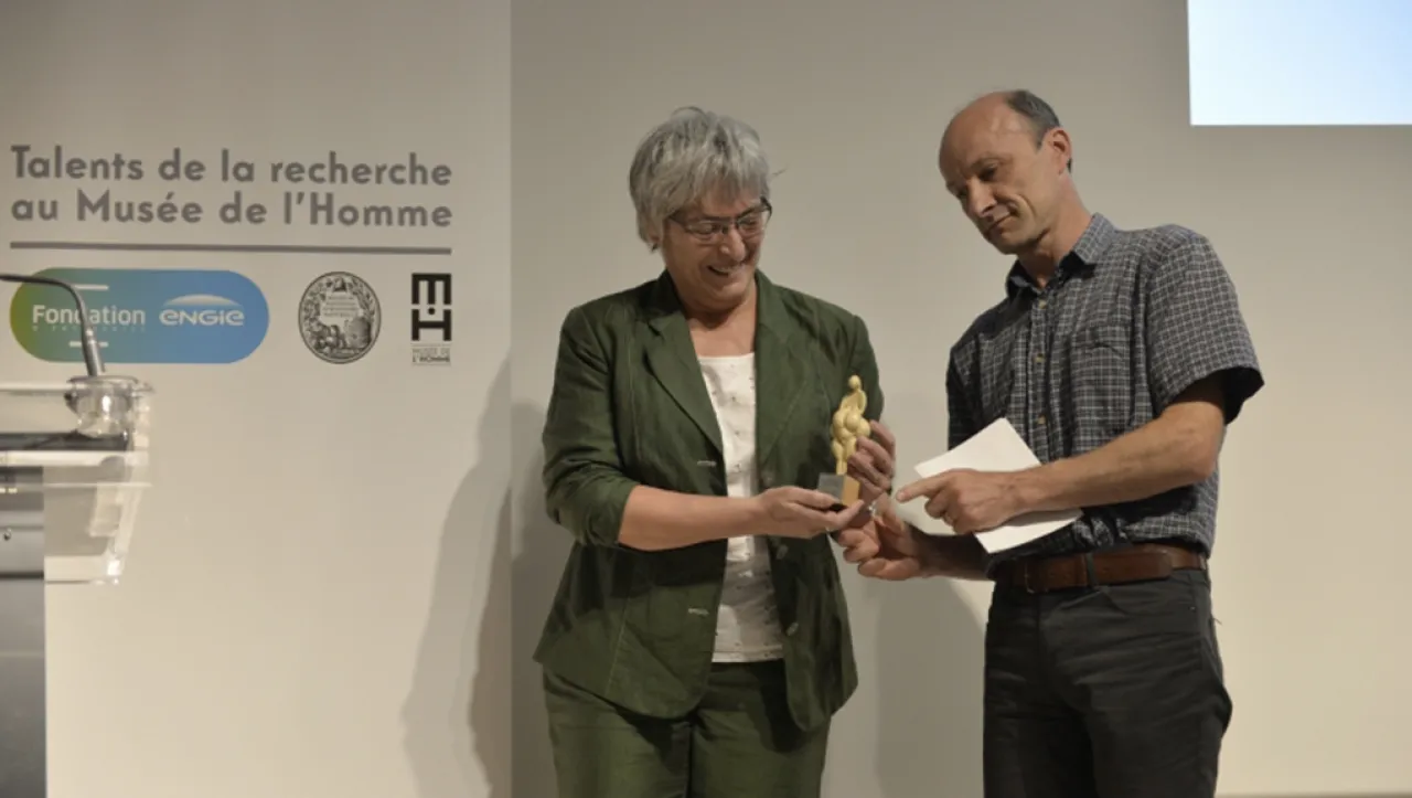 Remise du Prix Engie, Anne Fournier et Manuel Valentin pour leur projet vivre la perte de biodiversité végétale au Burkina Faso