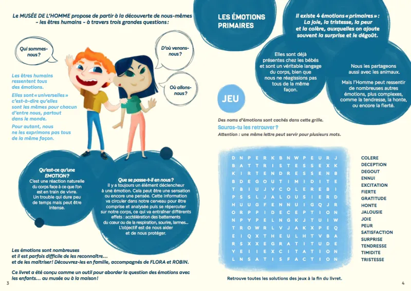 Livret Jeu - Les êtres humains à travers 3 grandes questions