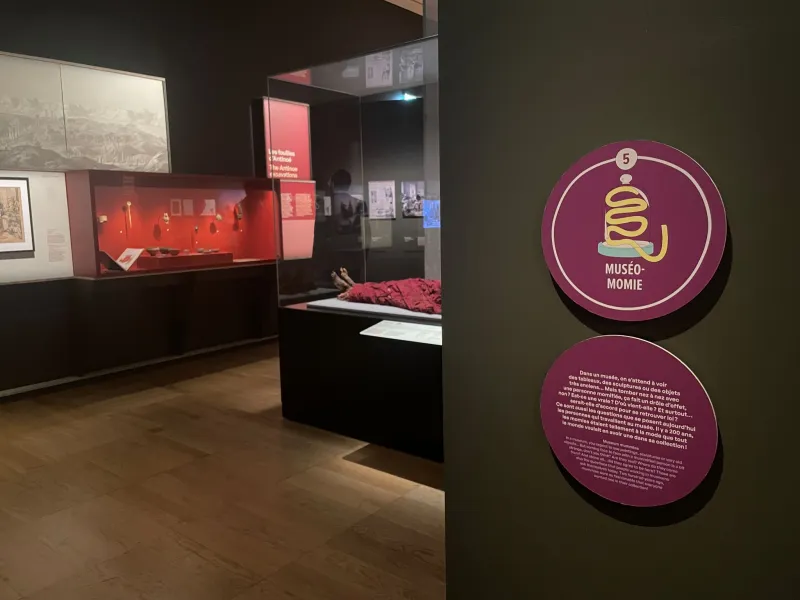 Parcours jeunes visiteurs de l'exposition Momies